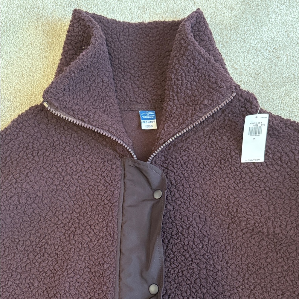 Purple Sherpa Jacket